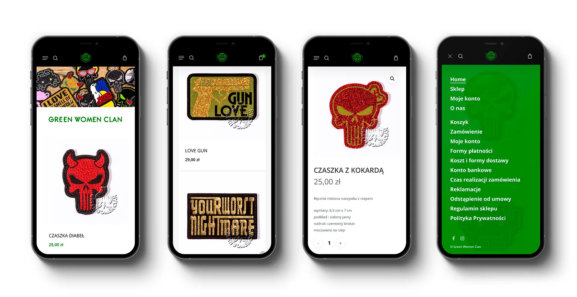 Green Women Clan – Sklep Internetowy wooCommerce