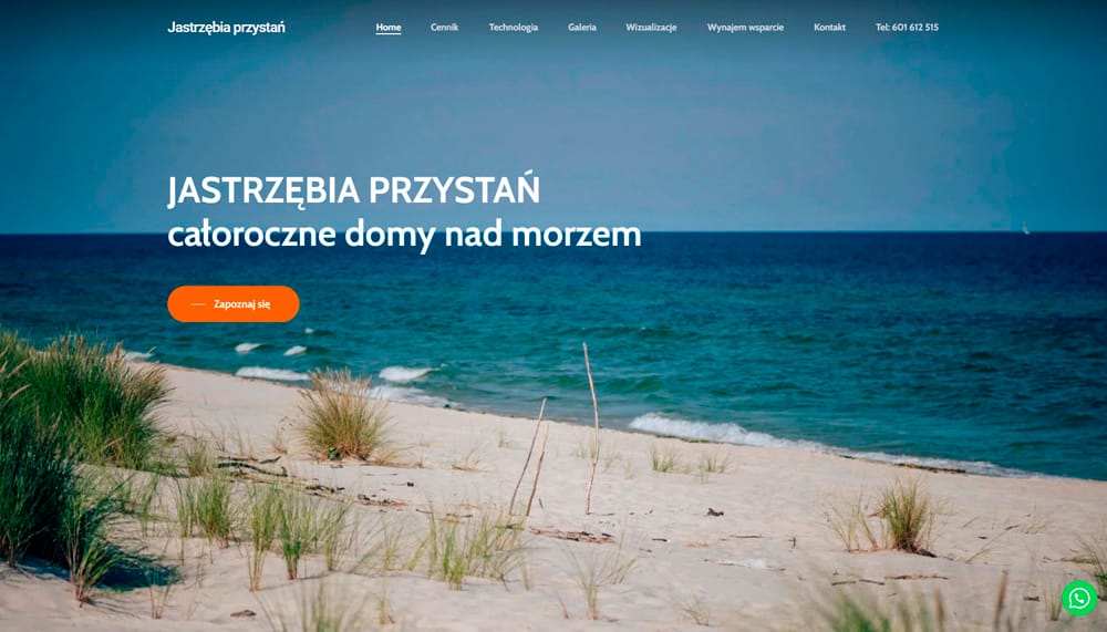 Jastrzębia Przystań - całoroczne domy nad morzem - jastrzebiaprzystan.com