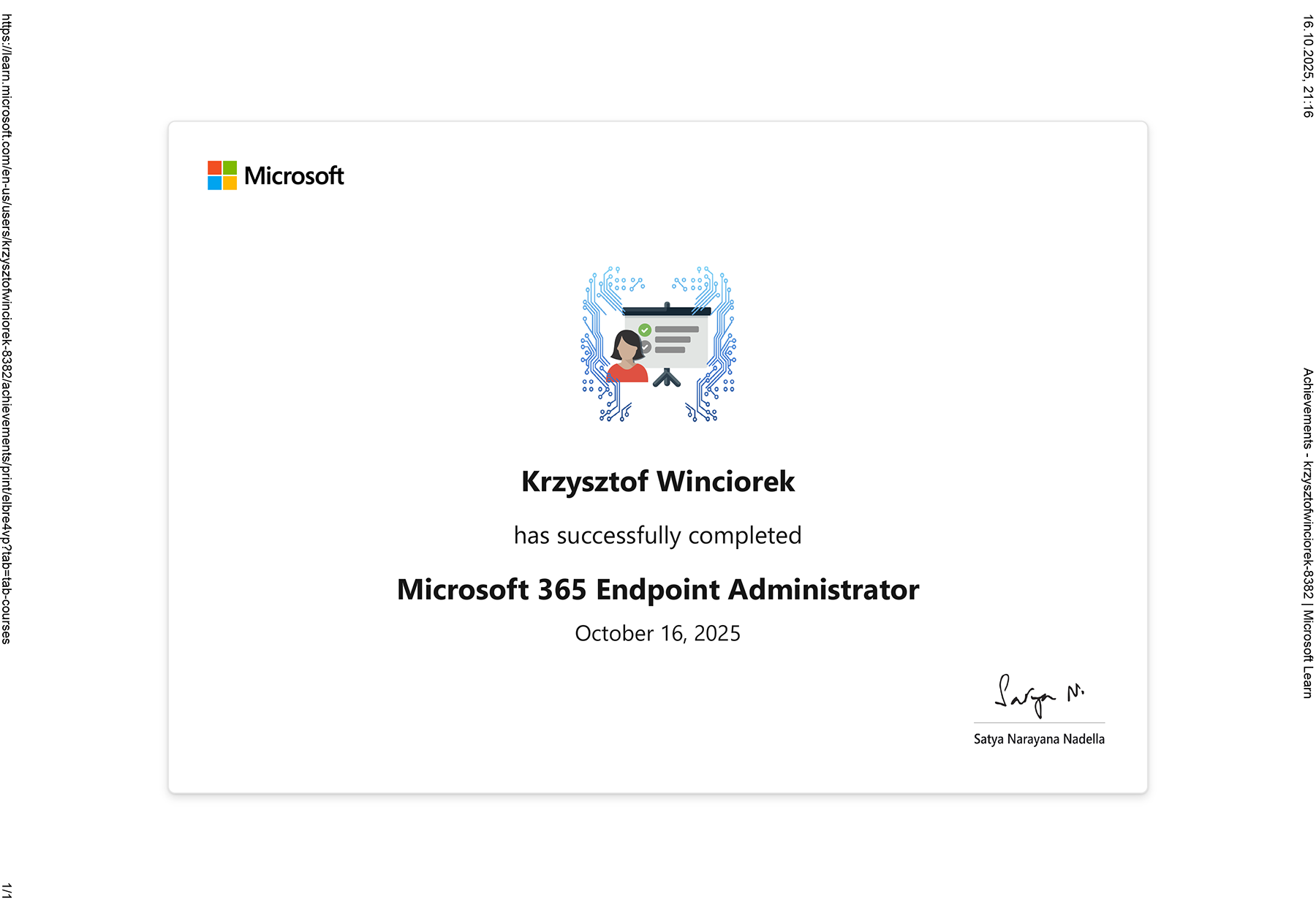 Endpoint Administrator - krzysztofwinciorek-8382-Microsoft Learn Endpoint Administrator - krzysztofwinciorek-8382-Microsoft Learn