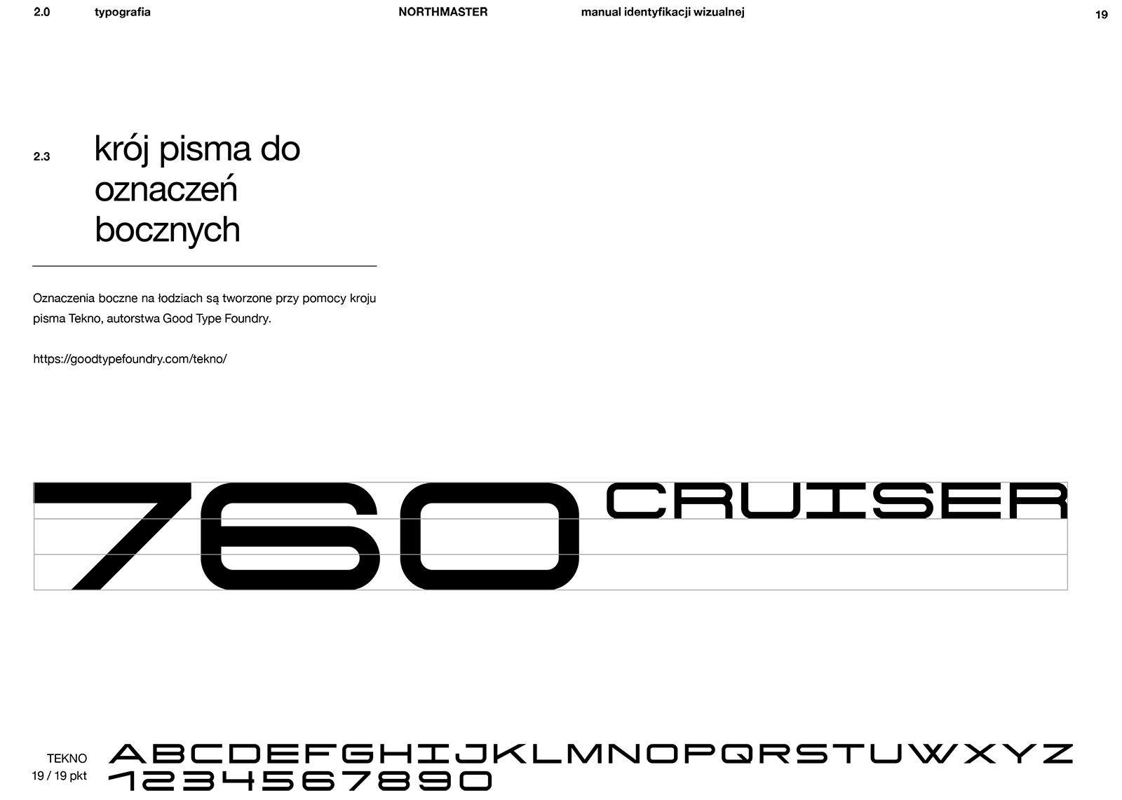 KSIEGA ZNAKU NORTHMASTER - fonty